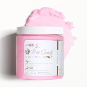 Aminnah Rose Quartz Sugar Polish